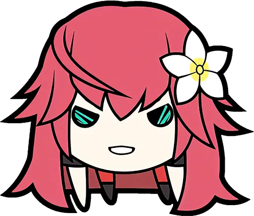 😡 Стикер «Nier Devola pack» для Telegram