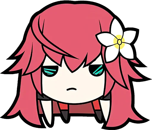 😕 Стикер «Nier Devola pack» для Telegram