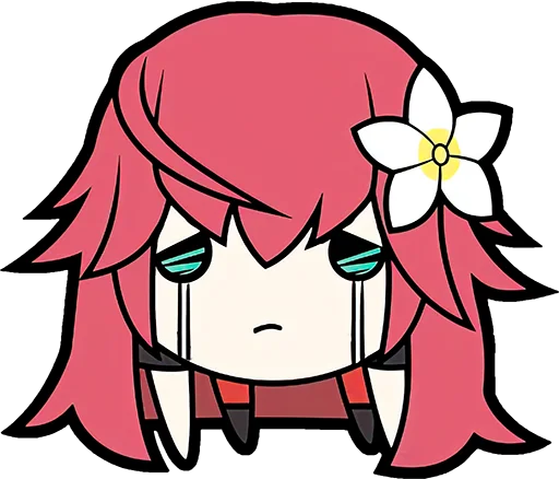 😰 Стикер «Nier Devola pack» для Telegram