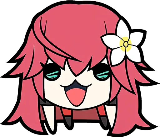 😻 Стикер «Nier Devola pack» для Telegram