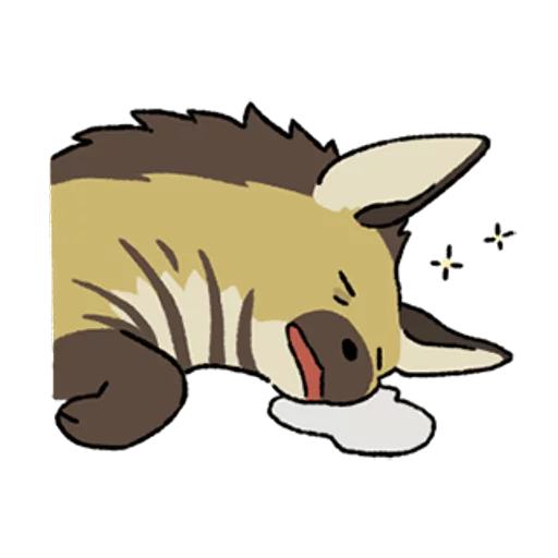 💤 Стикер «hyenas» для Telegram