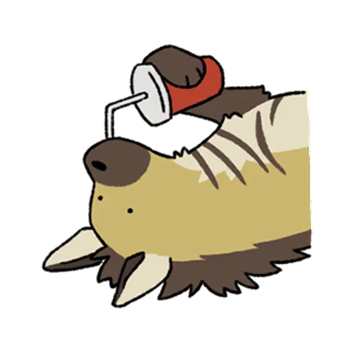 🍹 Стикер «hyenas» для Telegram