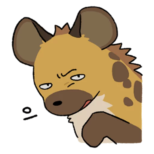 😒 Стикер «hyenas» для Telegram