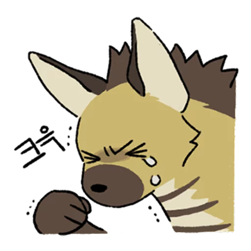 😭 Стикер «hyenas» для Telegram
