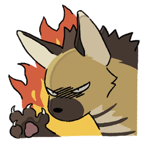 😡 Стикер «hyenas» для Telegram