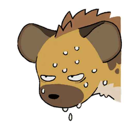 😓 Стикер «hyenas» для Telegram