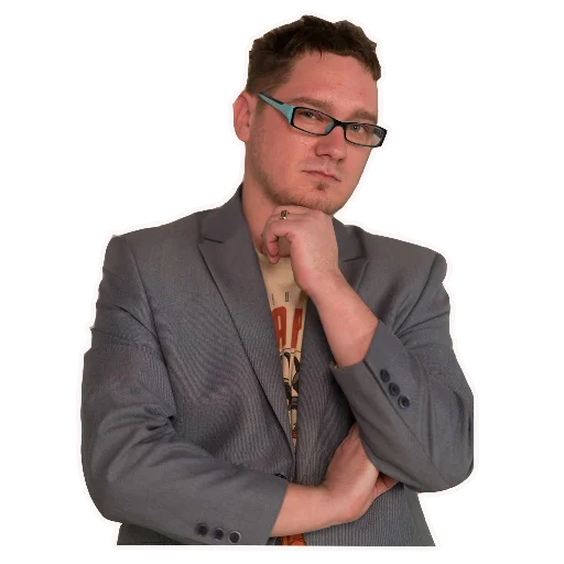 🤔 Стикер «Андрей Нифёдов» для Telegram