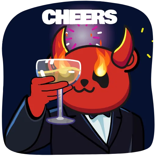 🍸 Стикер «Nighcalls» для Telegram