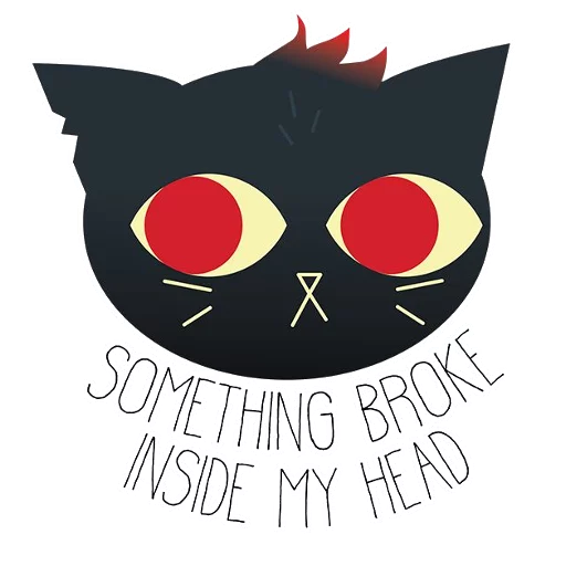😔 Стикер «Nights In The Woods» для Telegram