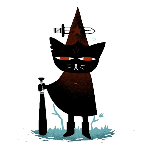🎃 Стикер «Nights In The Woods» для Telegram
