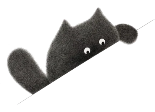 😛 Стикер «Night Cat» для Telegram