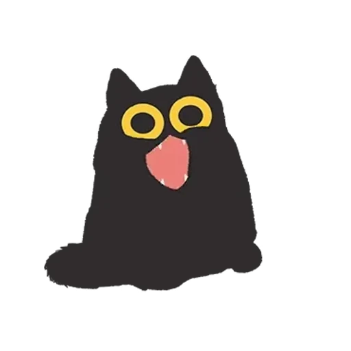 😛 Стикер «Night Cats» для Telegram