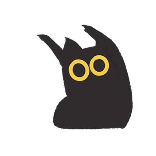 🙃 Стикер «Night Cats» для Telegram