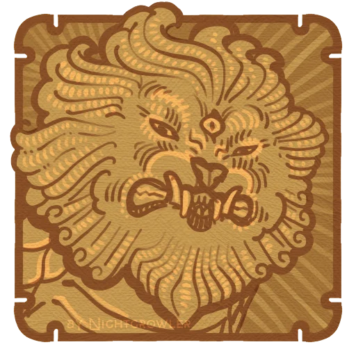😡 Стикер «Nightgrowler&;s Lair» для Telegram