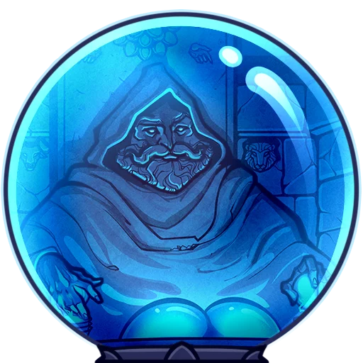 🔮 Стикер «Nightgrowler&;s Lair» для Telegram