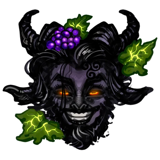 😈 Стикер «Nightgrowler&;s Lair» для Telegram