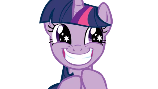 😃 Стикер «My little pony friendship is magic» для Telegram