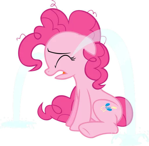 😭 Стикер «My little pony friendship is magic» для Telegram