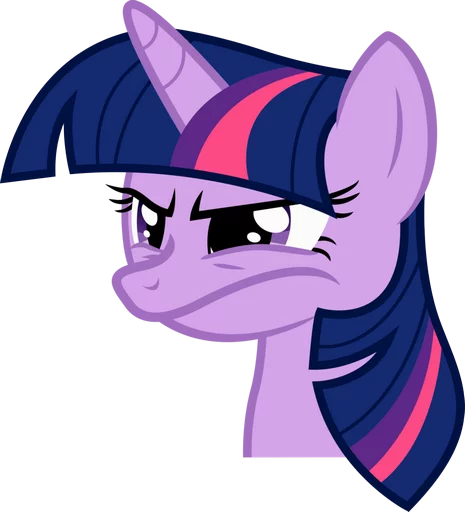 😒 Стикер «My little pony friendship is magic» для Telegram