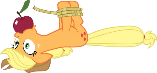 🍎 Стикер «My little pony friendship is magic» для Telegram