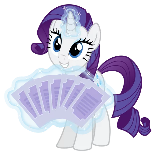😀 Стикер «My little pony friendship is magic» для Telegram