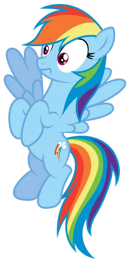 😕 Стикер «My little pony friendship is magic» для Telegram