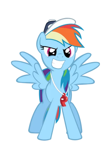 😈 Стикер «My little pony friendship is magic» для Telegram