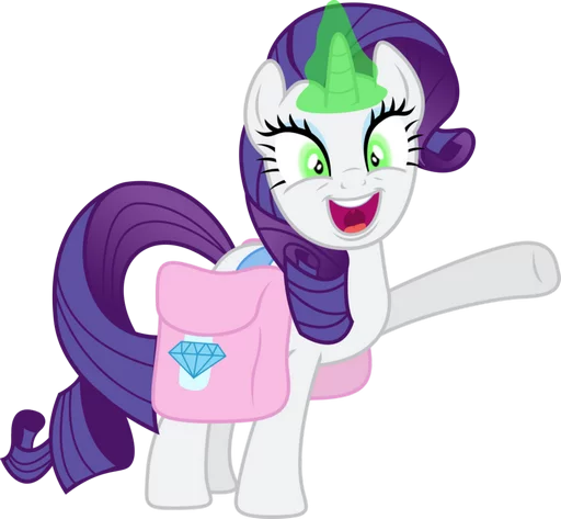 😈 Стикер «My little pony friendship is magic» для Telegram