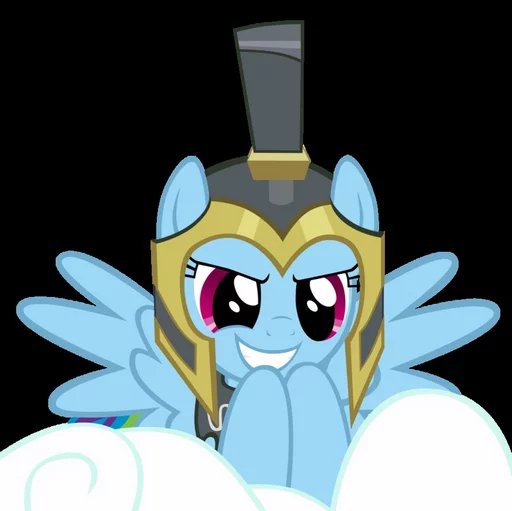 😈 Стикер «My little pony friendship is magic» для Telegram
