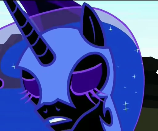 😫 Стикер «Nightmare Moon and Daybreaker» для Telegram