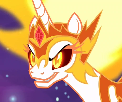 😈 Стикер «Nightmare Moon and Daybreaker» для Telegram