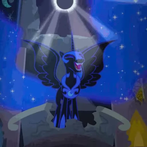 😄 Стикер «Nightmare Moon and Daybreaker» для Telegram