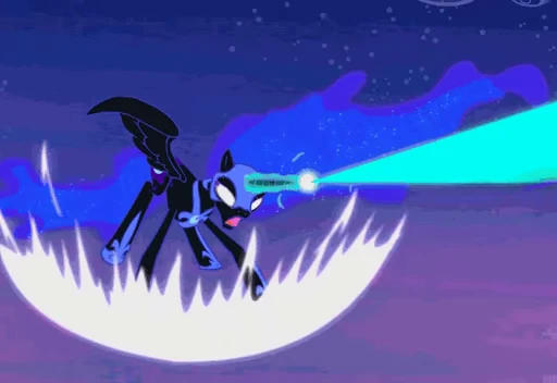 👿 Стикер «Nightmare Moon and Daybreaker» для Telegram