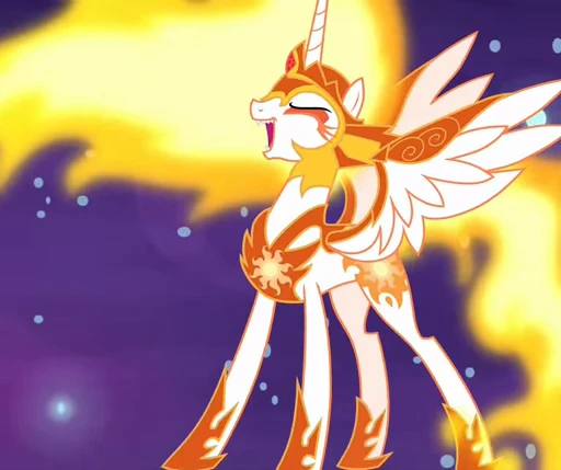 😄 Стикер «Nightmare Moon and Daybreaker» для Telegram