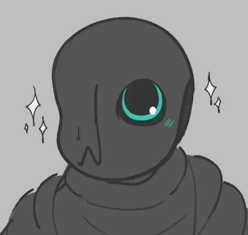 🌙 Стикер «Nightmare Sans» для Telegram