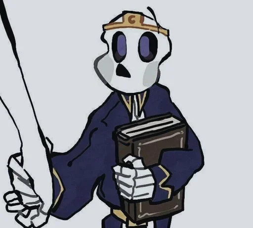 🌙 Стикер «Nightmare Sans» для Telegram