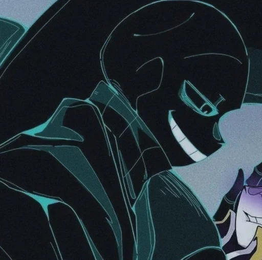 🌙 Стикер «Nightmare Sans» для Telegram