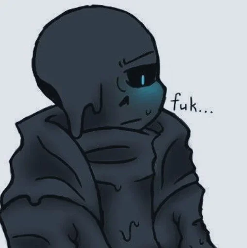 🌙 Стикер «Nightmare Sans» для Telegram