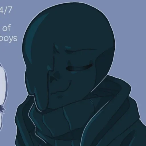 🌙 Стикер «Nightmare Sans» для Telegram
