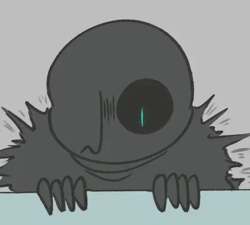 🌙 Стикер «Nightmare Sans» для Telegram