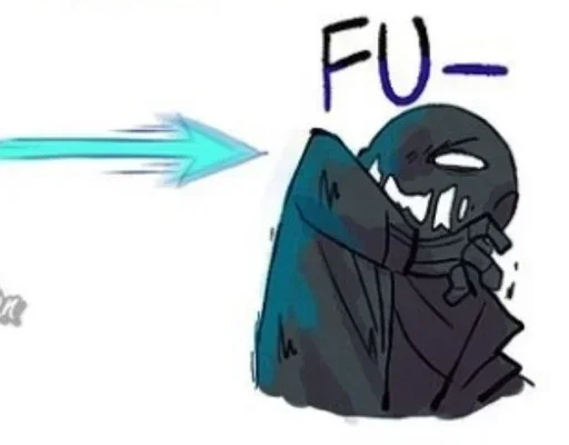 🌙 Стикер «Nightmare Sans» для Telegram