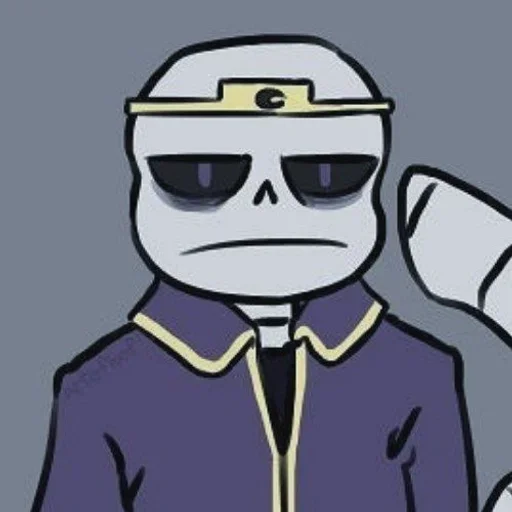🌙 Стикер «Nightmare Sans» для Telegram