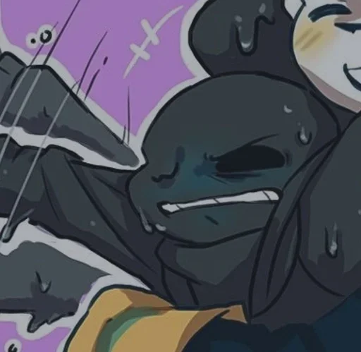 🌙 Стикер «Nightmare Sans» для Telegram
