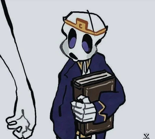 🌙 Стикер «Nightmare Sans» для Telegram
