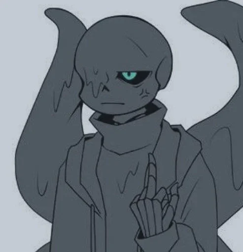 🌙 Стикер «Nightmare Sans» для Telegram