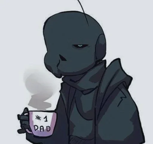 🌙 Стикер «Nightmare Sans» для Telegram