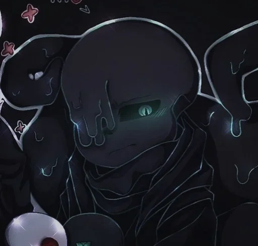 🌙 Стикер «Nightmare Sans» для Telegram