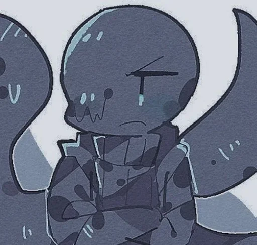 🌙 Стикер «Nightmare Sans» для Telegram
