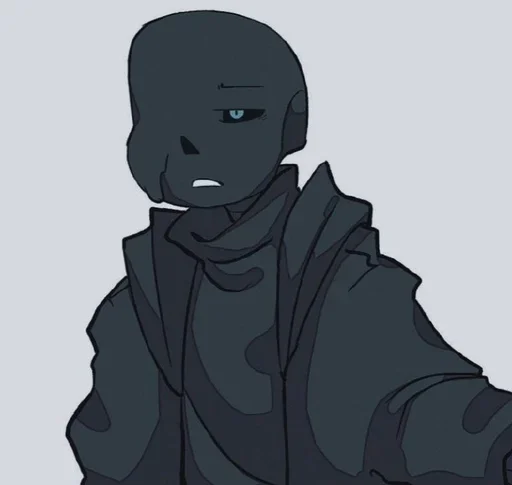 🌙 Стикер «Nightmare Sans» для Telegram