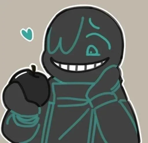 🌙 Стикер «Nightmare Sans» для Telegram